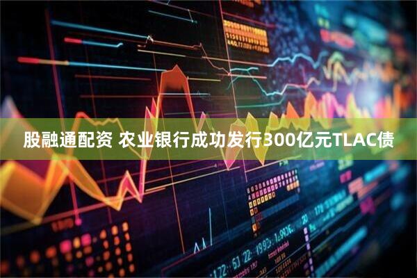 股融通配资 农业银行成功发行300亿元TLAC债