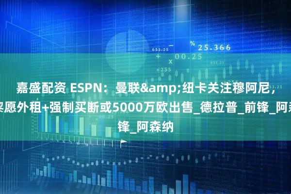 嘉盛配资 ESPN：曼联&纽卡关注穆阿尼，巴黎愿外租+强制买断或5000万欧出售_德拉普_前锋_阿森纳
